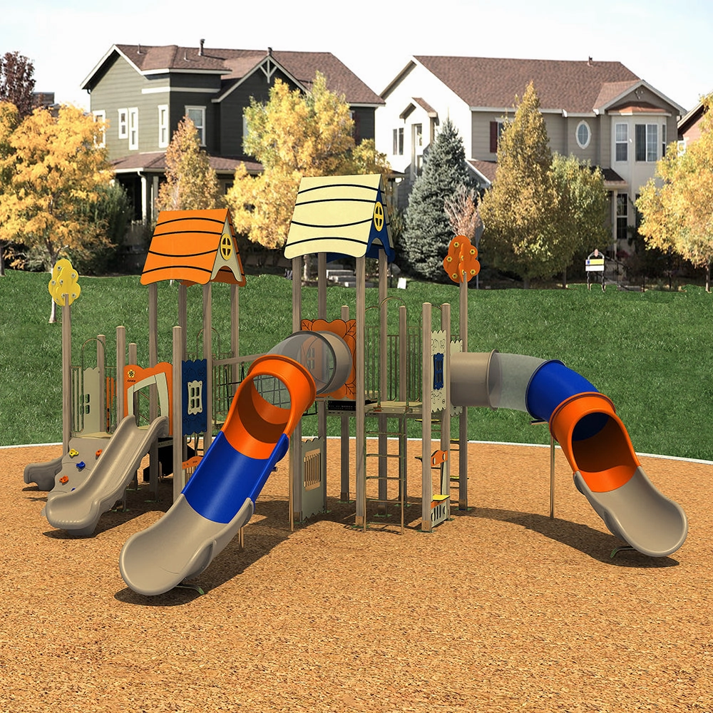 Mini Cascades Eco-Wood Playground | Durable, ADA-Compliant, UV-Resistant Design for Preschools