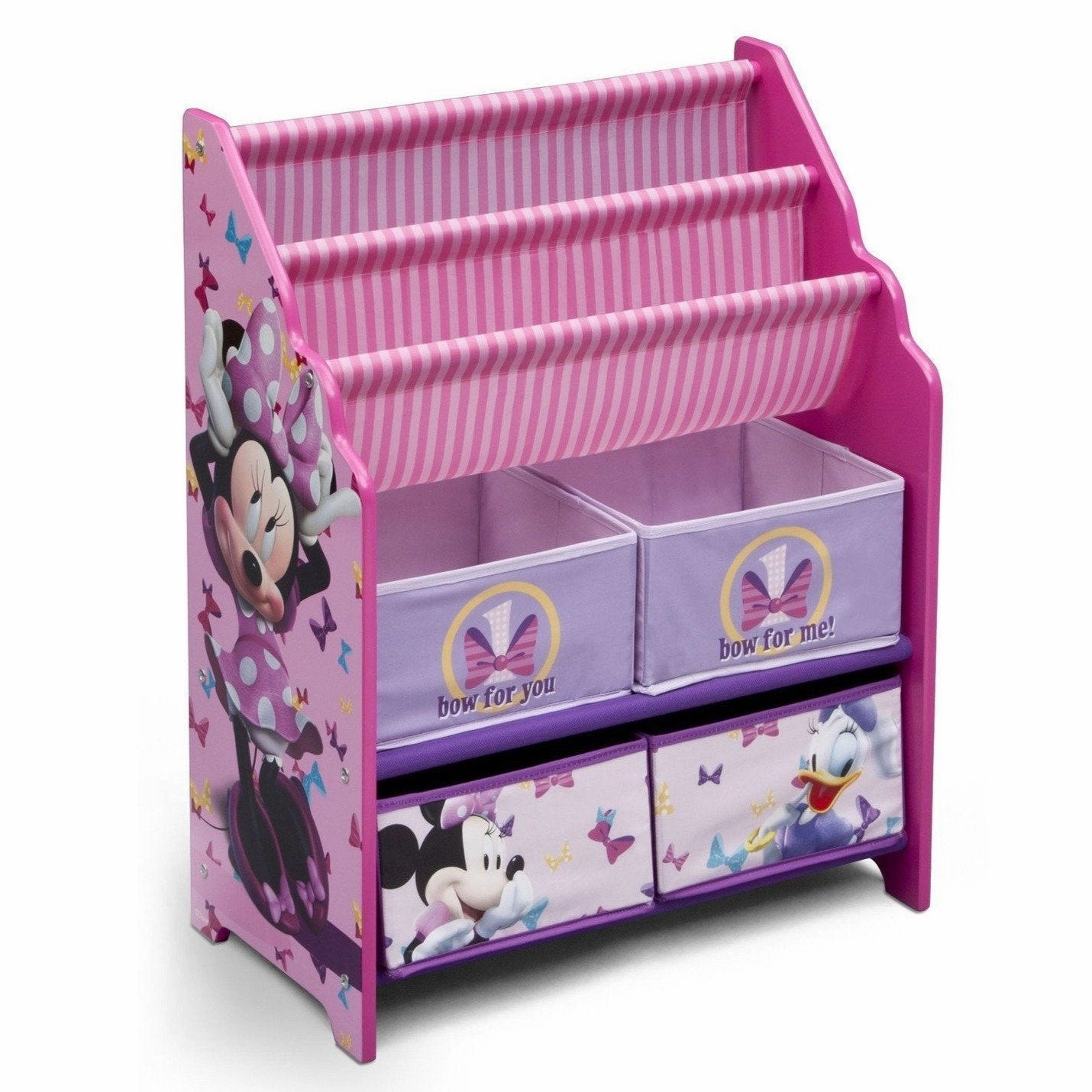 Minnie Mouse Book & Toy Organizer
