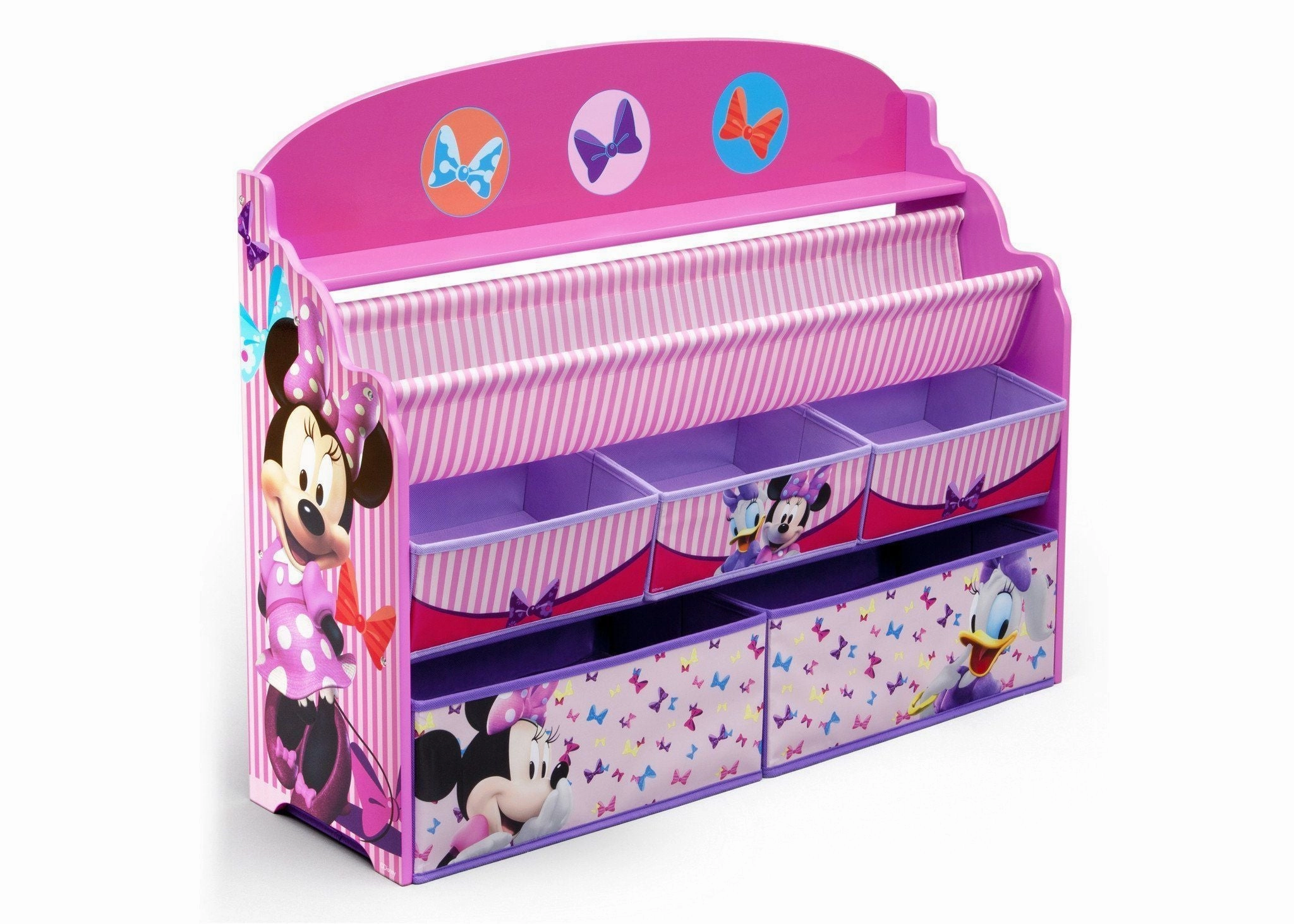 Minnie Mouse Deluxe Book & Toy Organizer