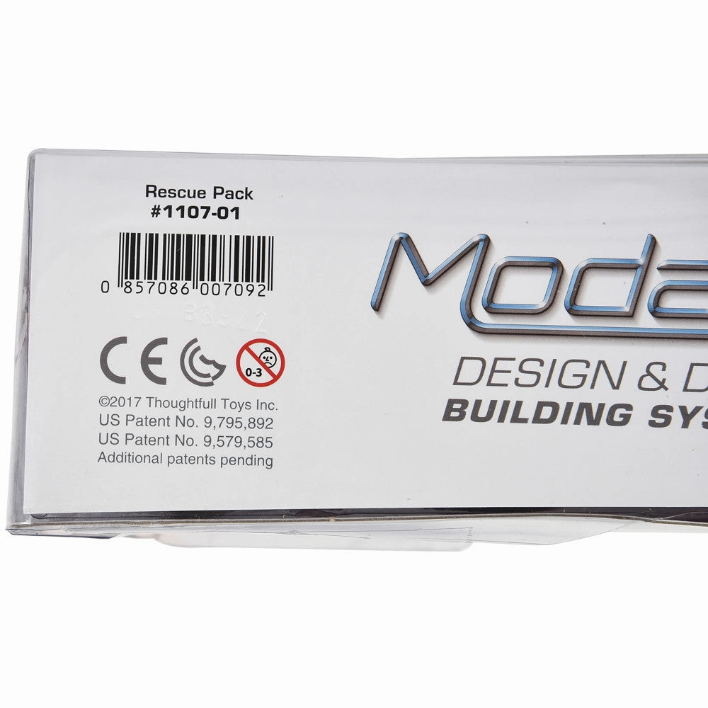 Modarri Deluxe 2 Car Rescue Pack - Creative DIY Toy Car Building Kit for Kids 6 
