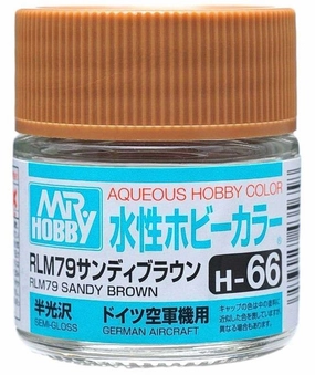 Mr. Hobby Aqueous Hobby Color H66 Semi-Gloss German Aircraft 10ml Bottle