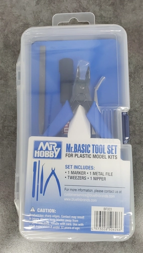 Mr. Hobby Mr Basic Tool Set For plastic Model Kits BF003