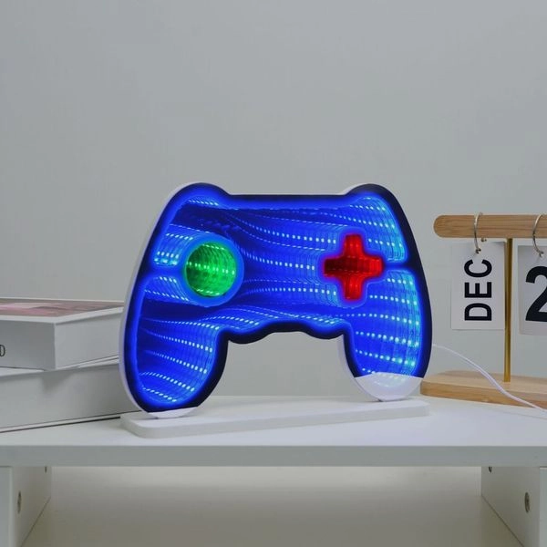 Multi Color Gamer Infinity Mirror
