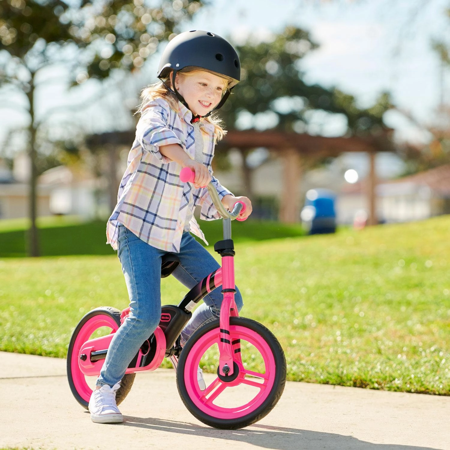My First Balance-to-Pedal Bike - Pink