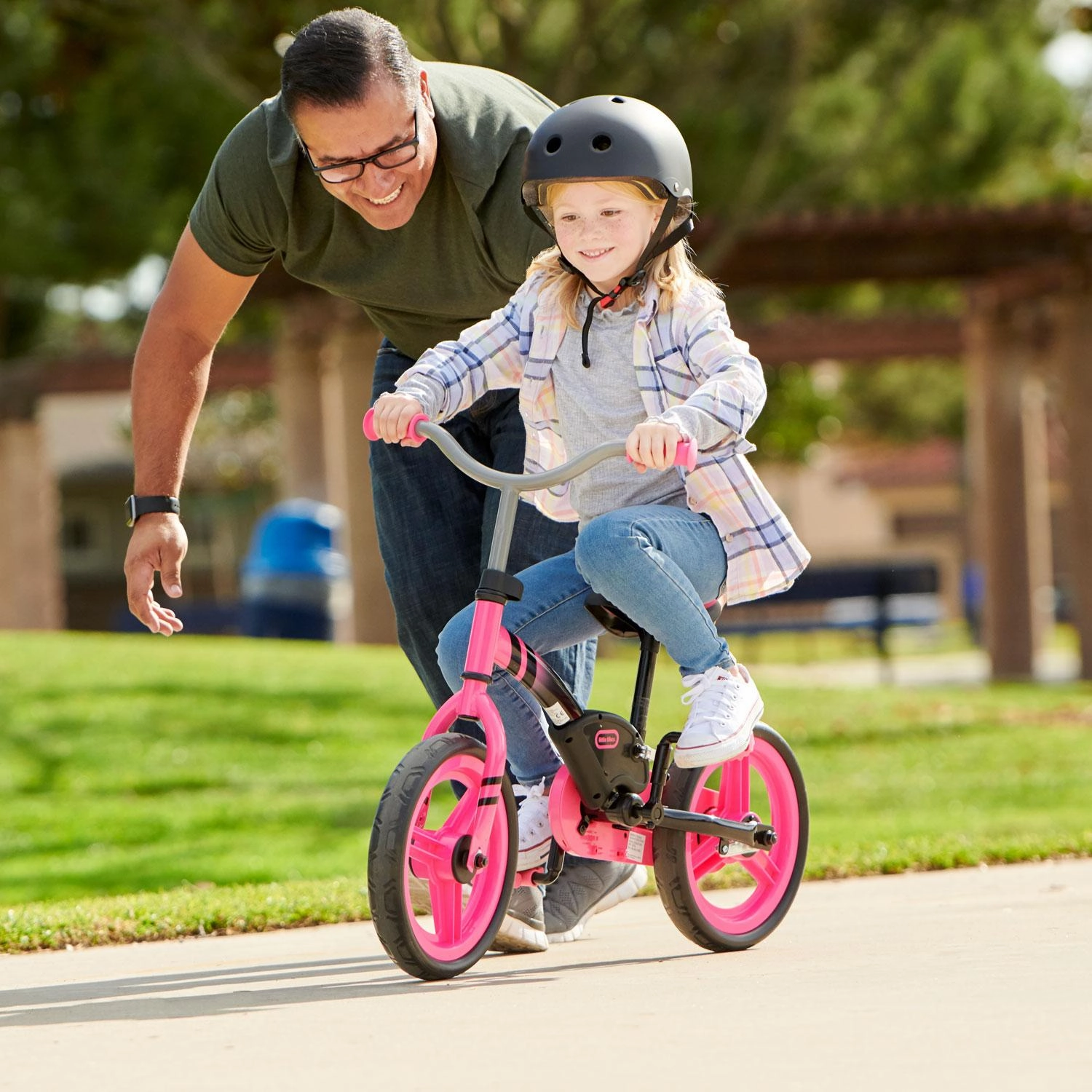 My First Balance-to-Pedal Bike - Pink