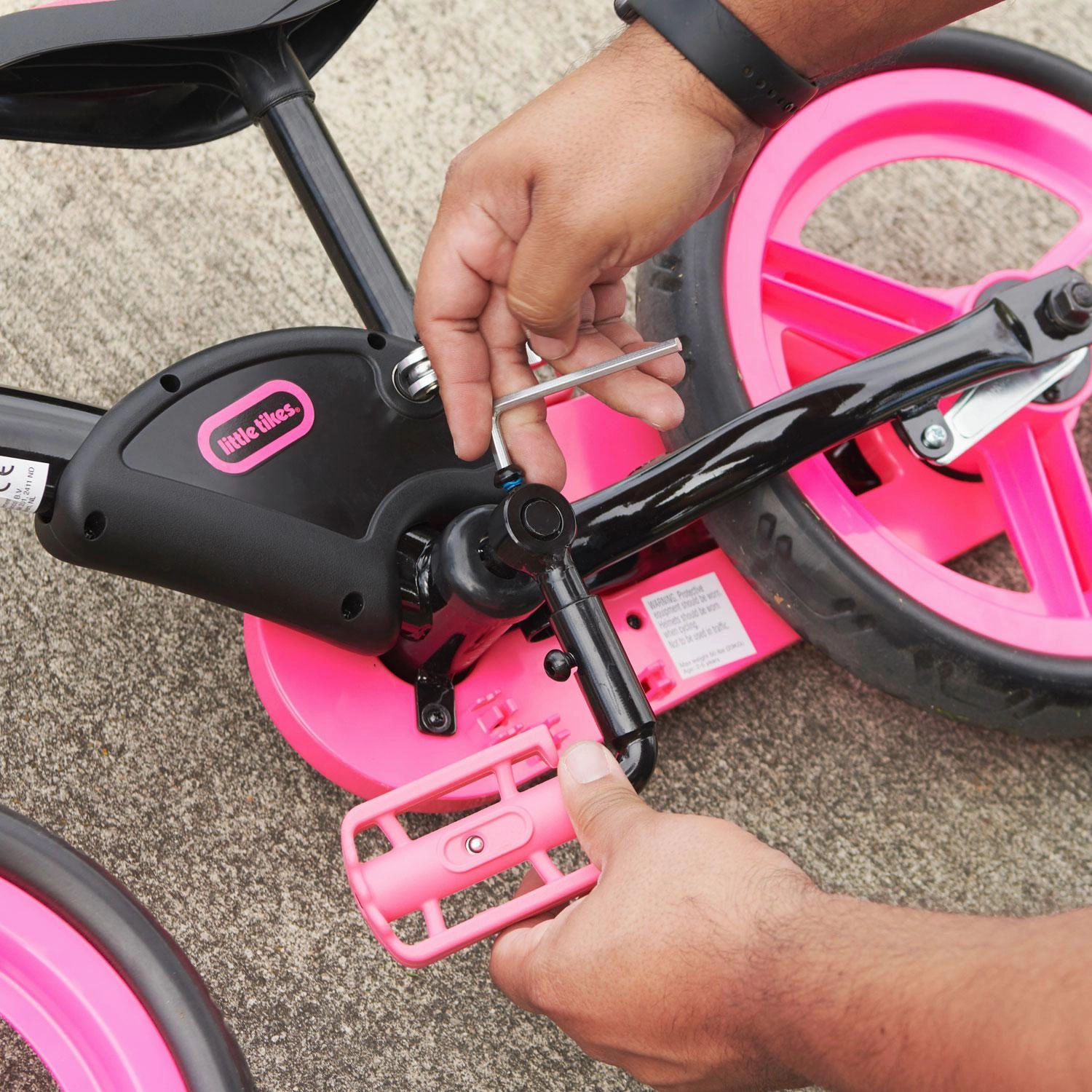 My First Balance-to-Pedal Bike - Pink