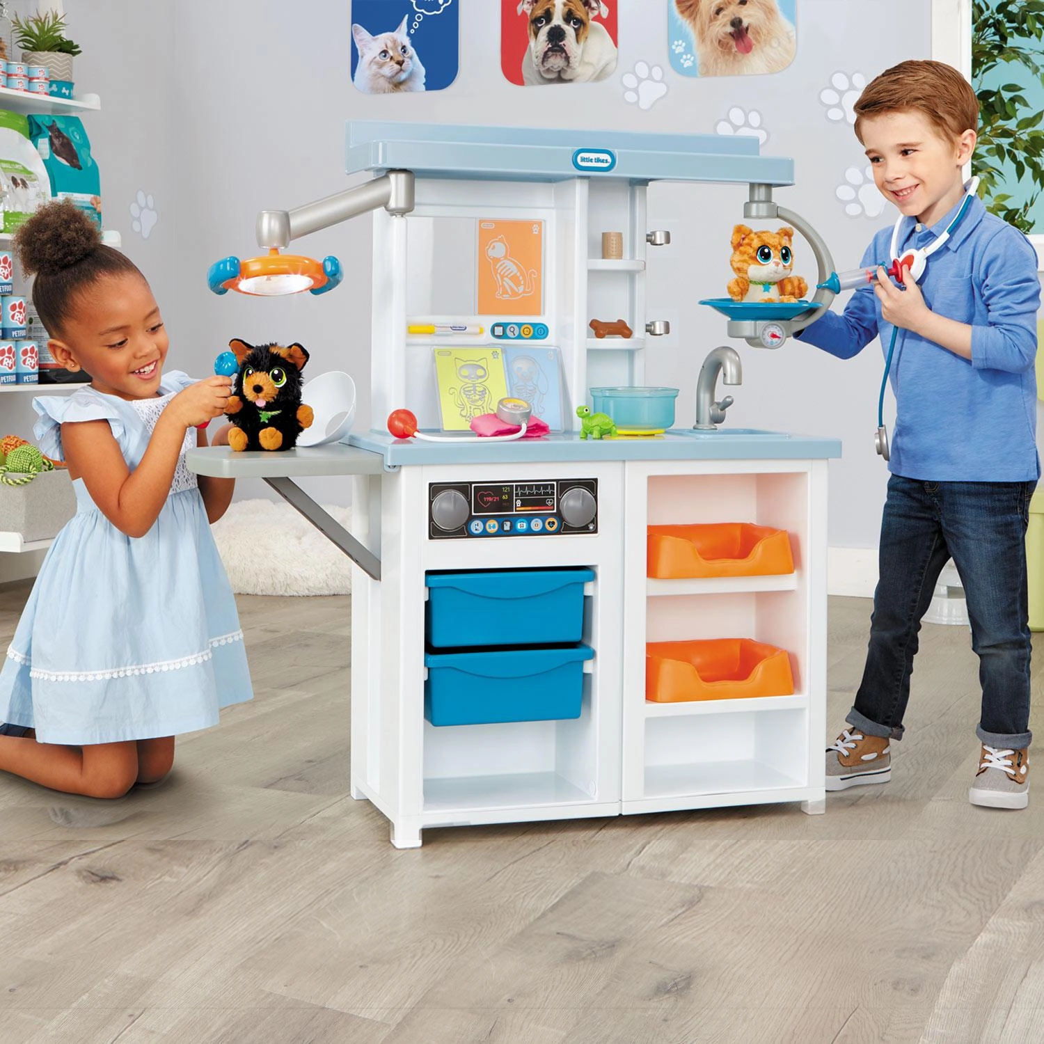 My First Pet Checkup Set  Interactive Vet Playset with Pets & Accessories