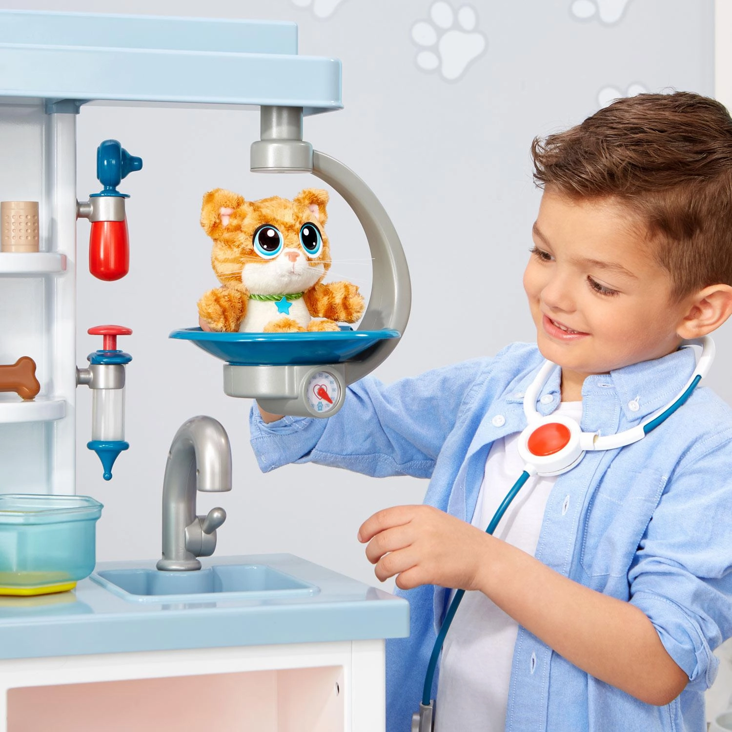 My First Pet Checkup Set  Interactive Vet Playset with Pets & Accessories