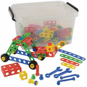 Nuts & Bolts STEM Construction Builder Set | 316 Piece Playset
