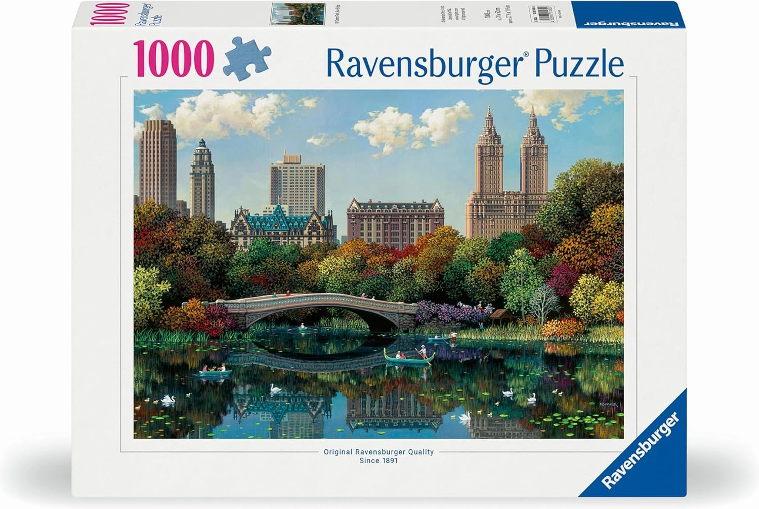 NY Central Park, Bow Bridge 1000pc Puzzle