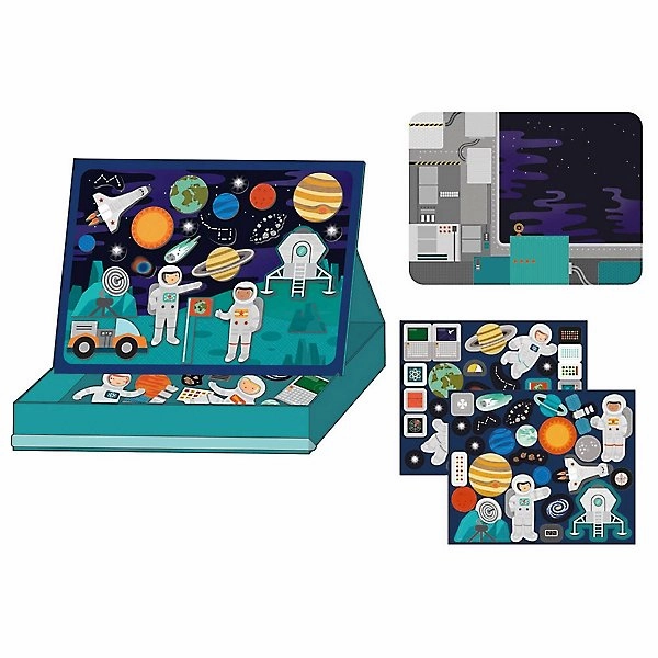Outer Space Magnetic Play Scene