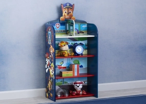 PAW Patrol Wooden Playhouse 4-Shelf Bookcase