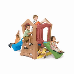 Play Up Double Slide Climber
