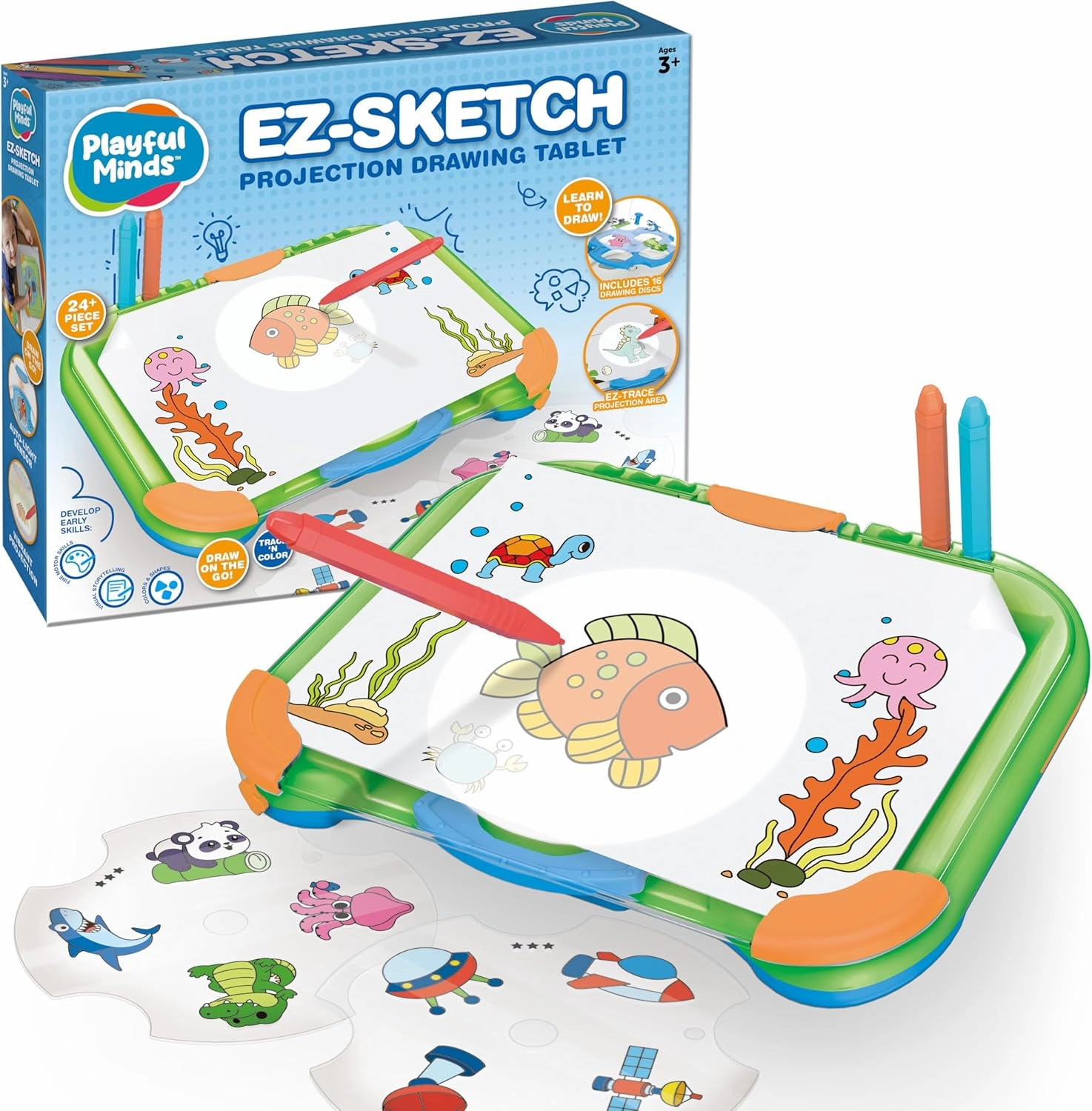 Playful Minds Projecting Drawing Board