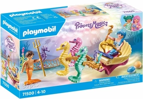 Playmobil 71500 - Princess Magic Mermaid Seahorse Carriage