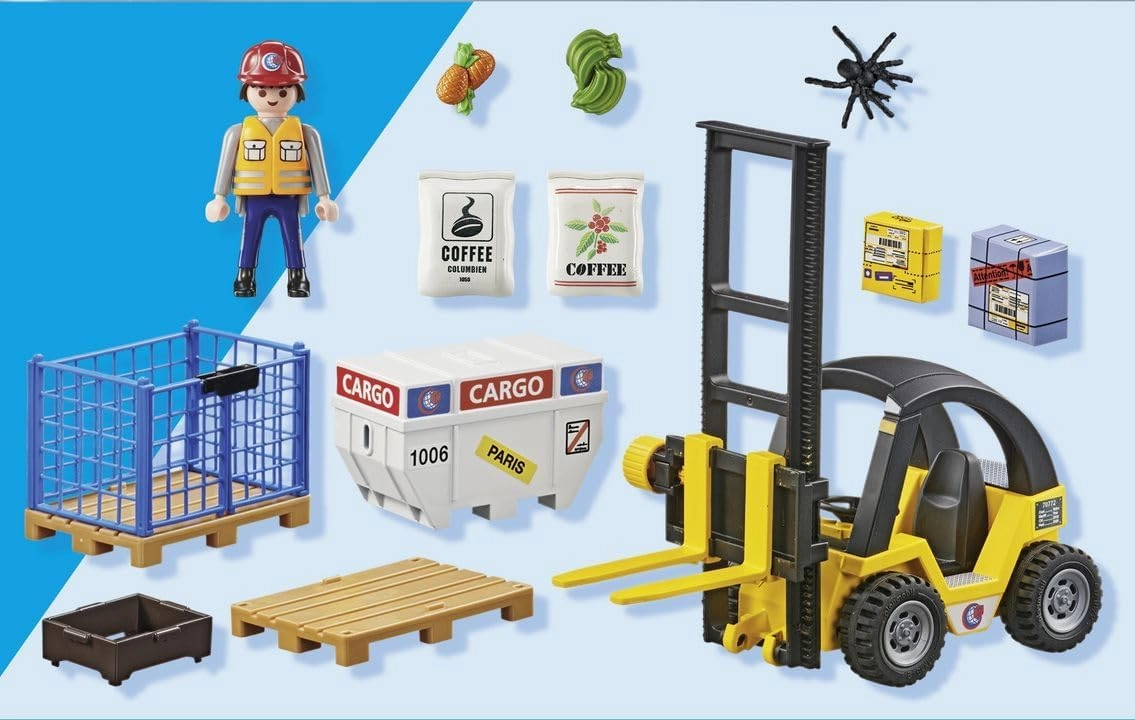 Playmobil 71528 - Forklift Truck with Cargo