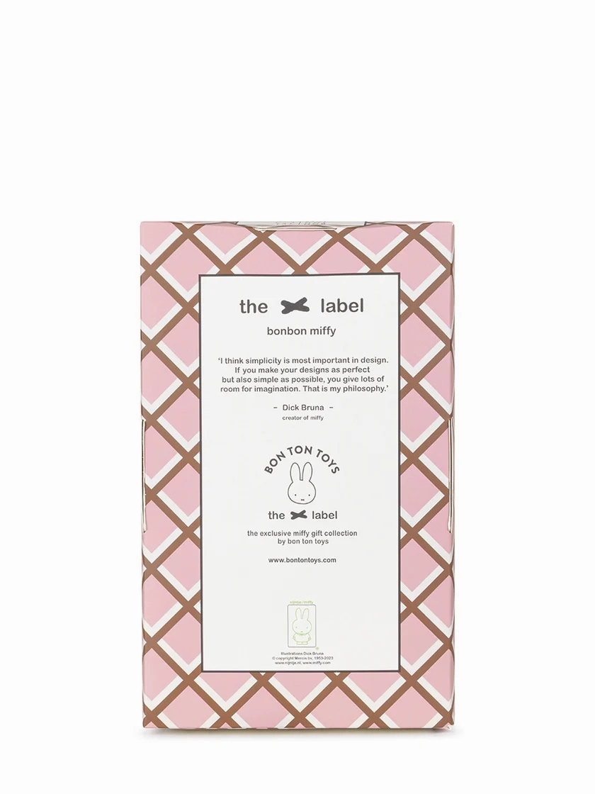 Plush MIFFY Bonbon Sitting in Giftbox Pink