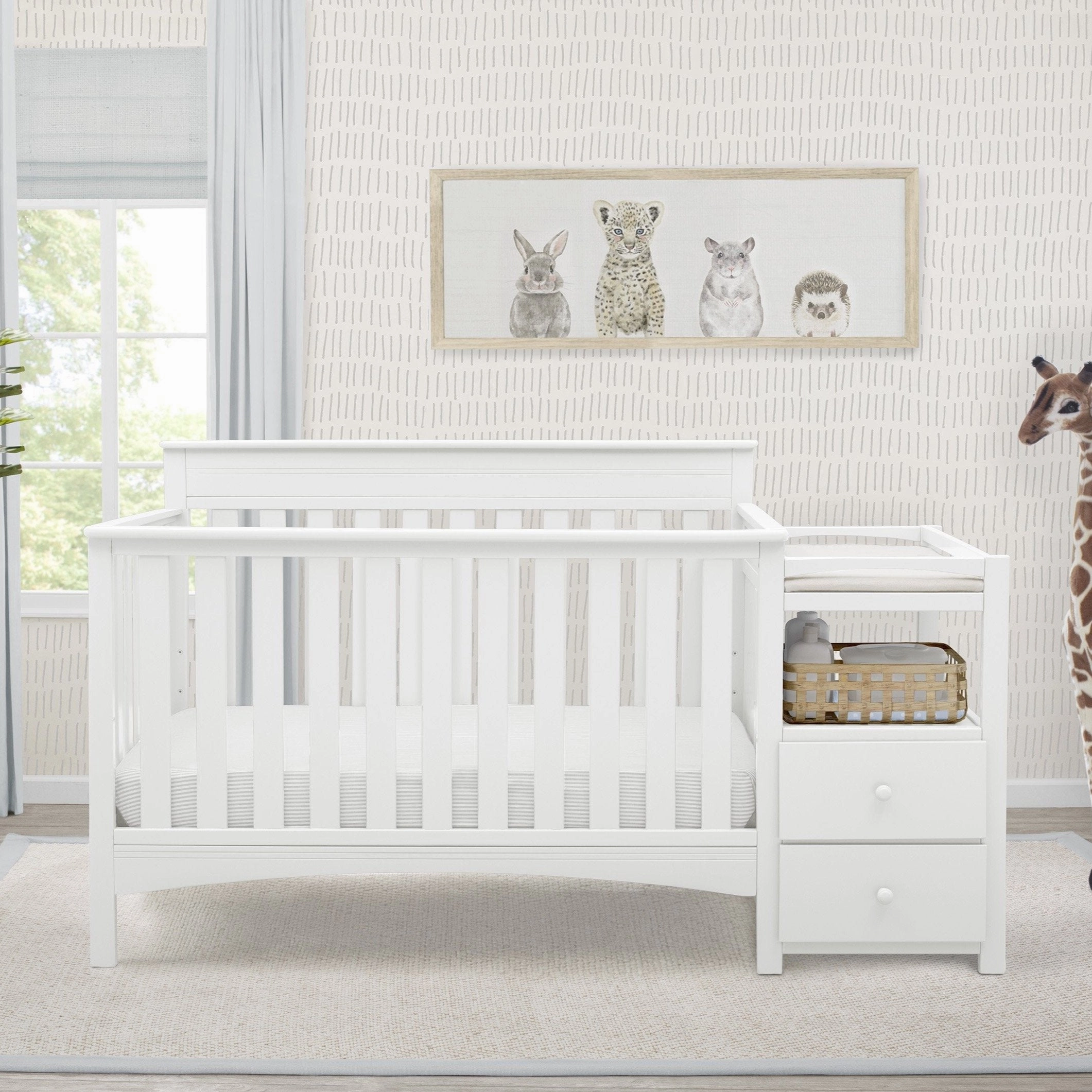 Presley Convertible Crib and Changer