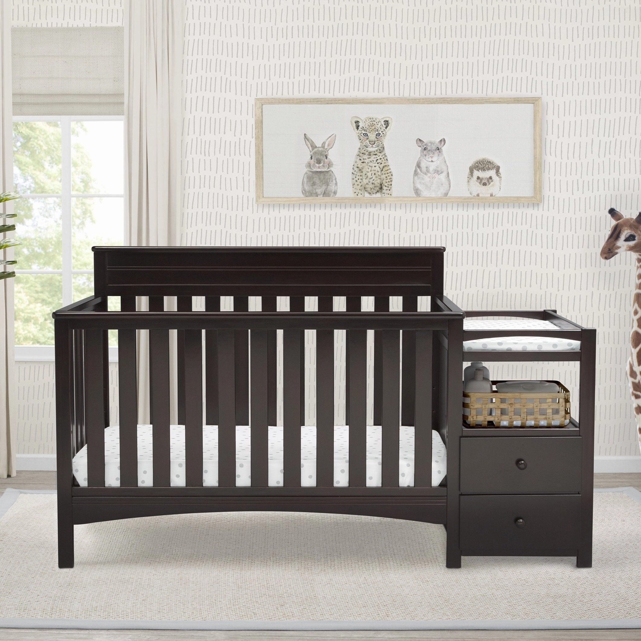 Presley Convertible Crib and Changer