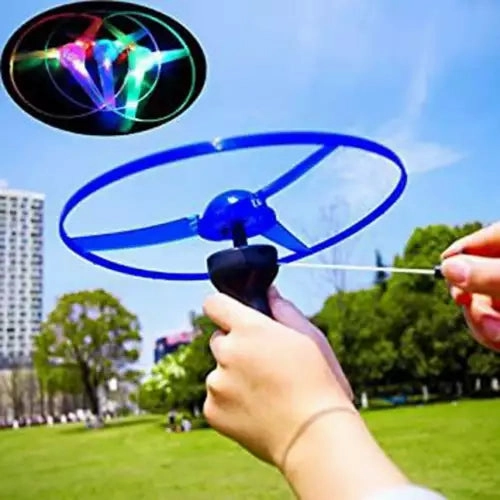 Pull String LED UFO