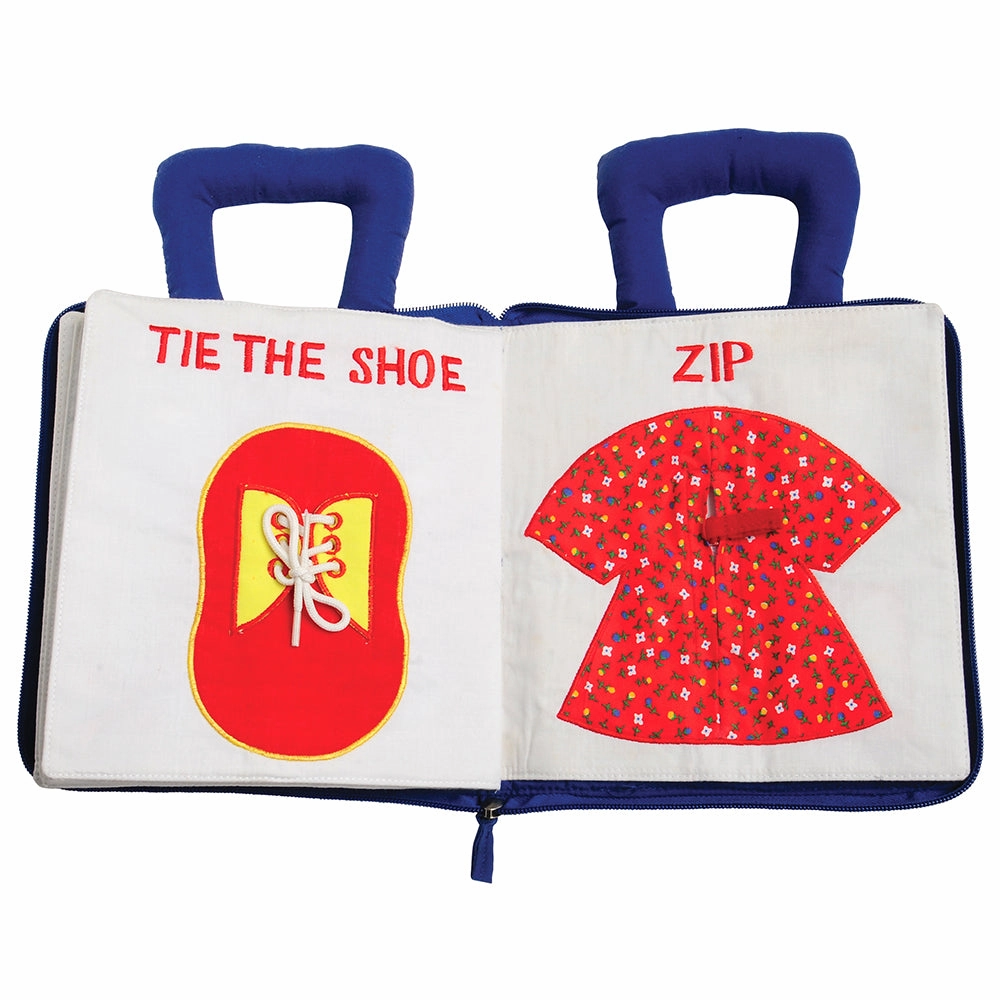 Quiet Book | Sensory Activity Cloth Book