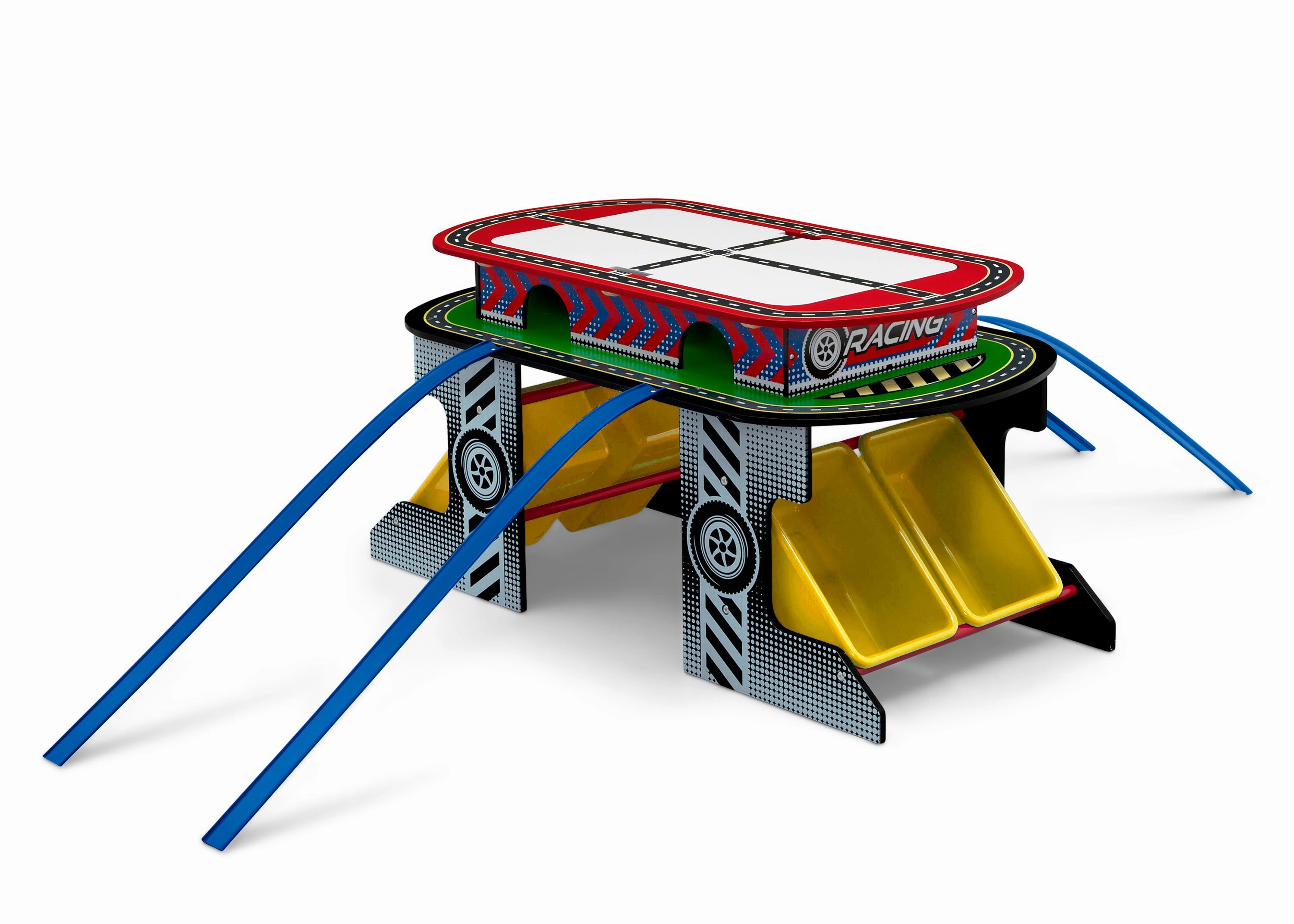 Race Track Toy and Activity Play Table for Kids