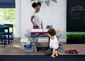 Race Track Toy and Activity Play Table for Kids
