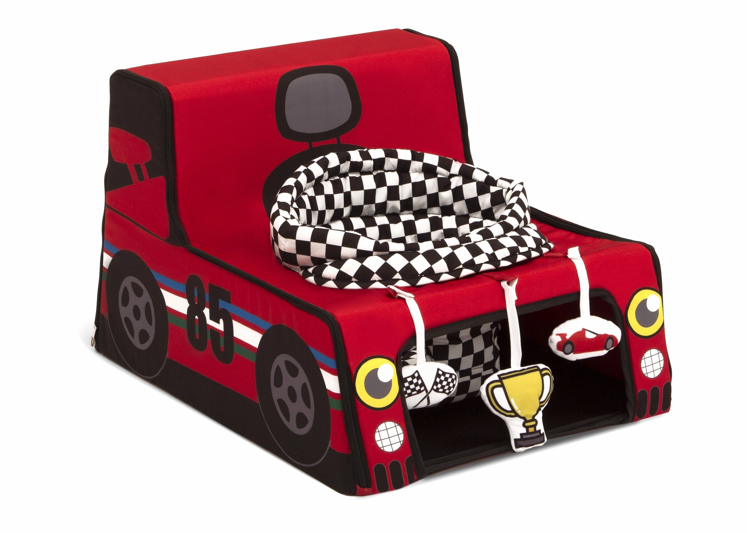 Racecar Sit N Play Portable Activity Seat for Babies