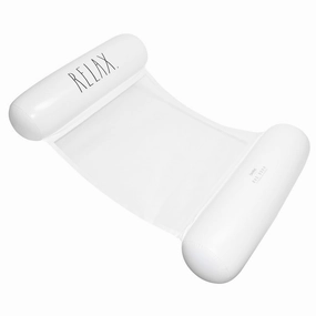 Rae Dunn Relax Hammock Pool Lounge - 54"x 28" Inflatable Water Float