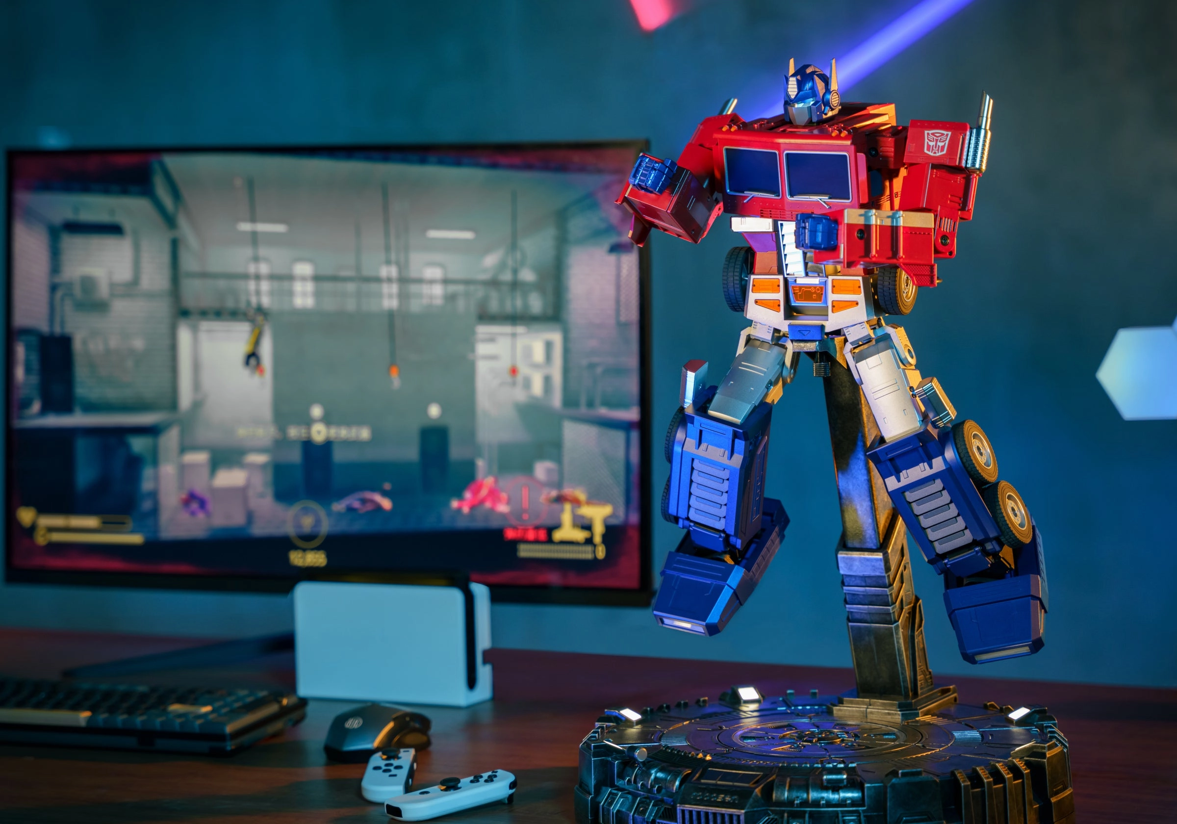 Robosen Transformers AI Base Charging Stand for Flagship / Elite Optimus Prime