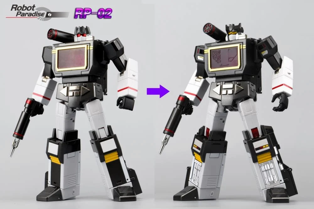 Robot Paradise RP-02 Acoustic and Night Bat Blaster Action Figure