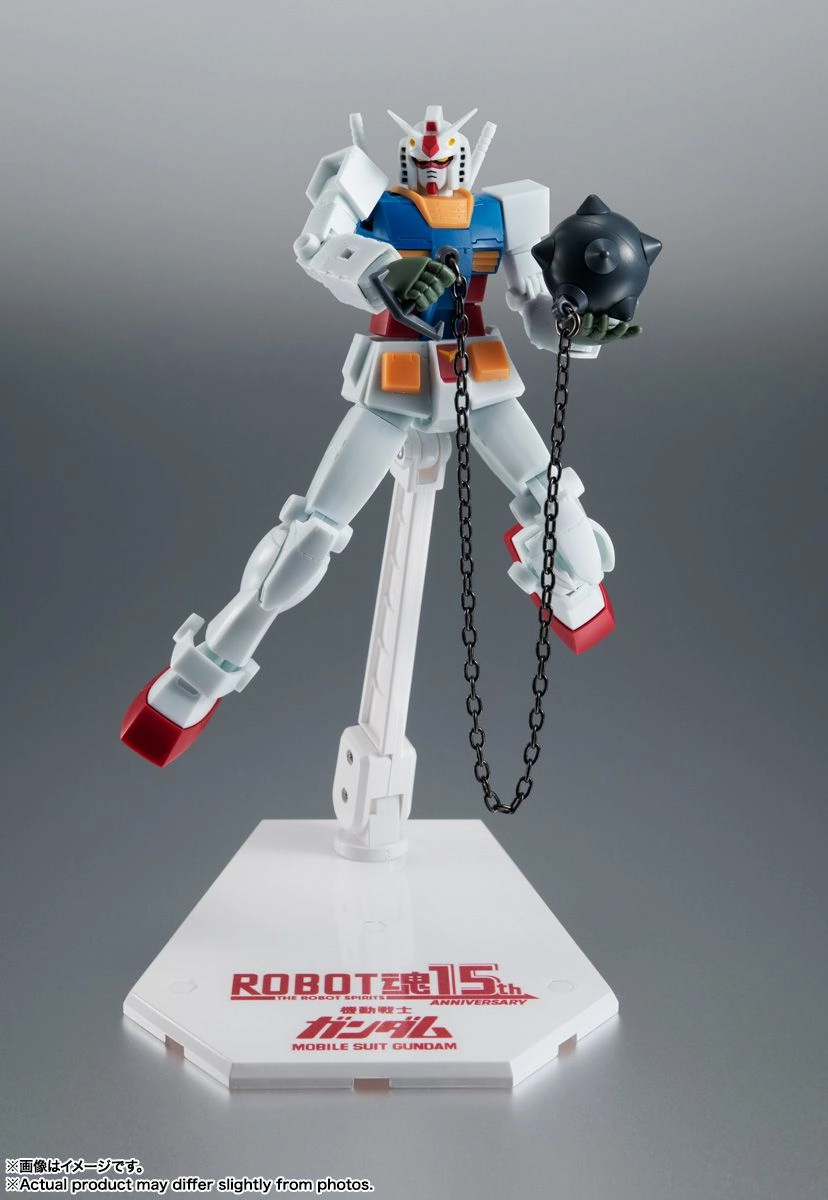 Robot Spirits R-312 RX-78-2 Gundam A.N.I.M.E (Robot Spirits 15th Anniversary Ver.) Action Figure