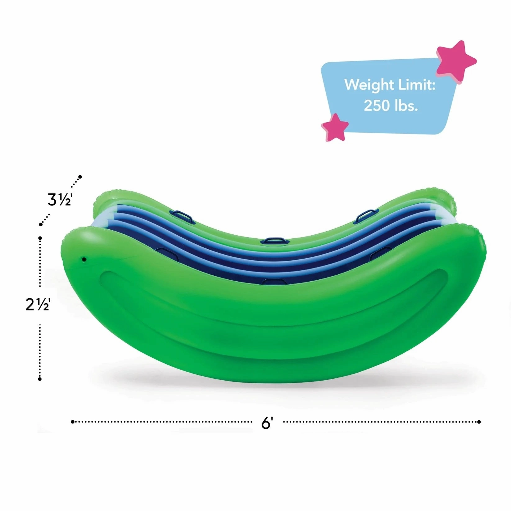 Rock With It! Giant Inflatable Curved Rocker