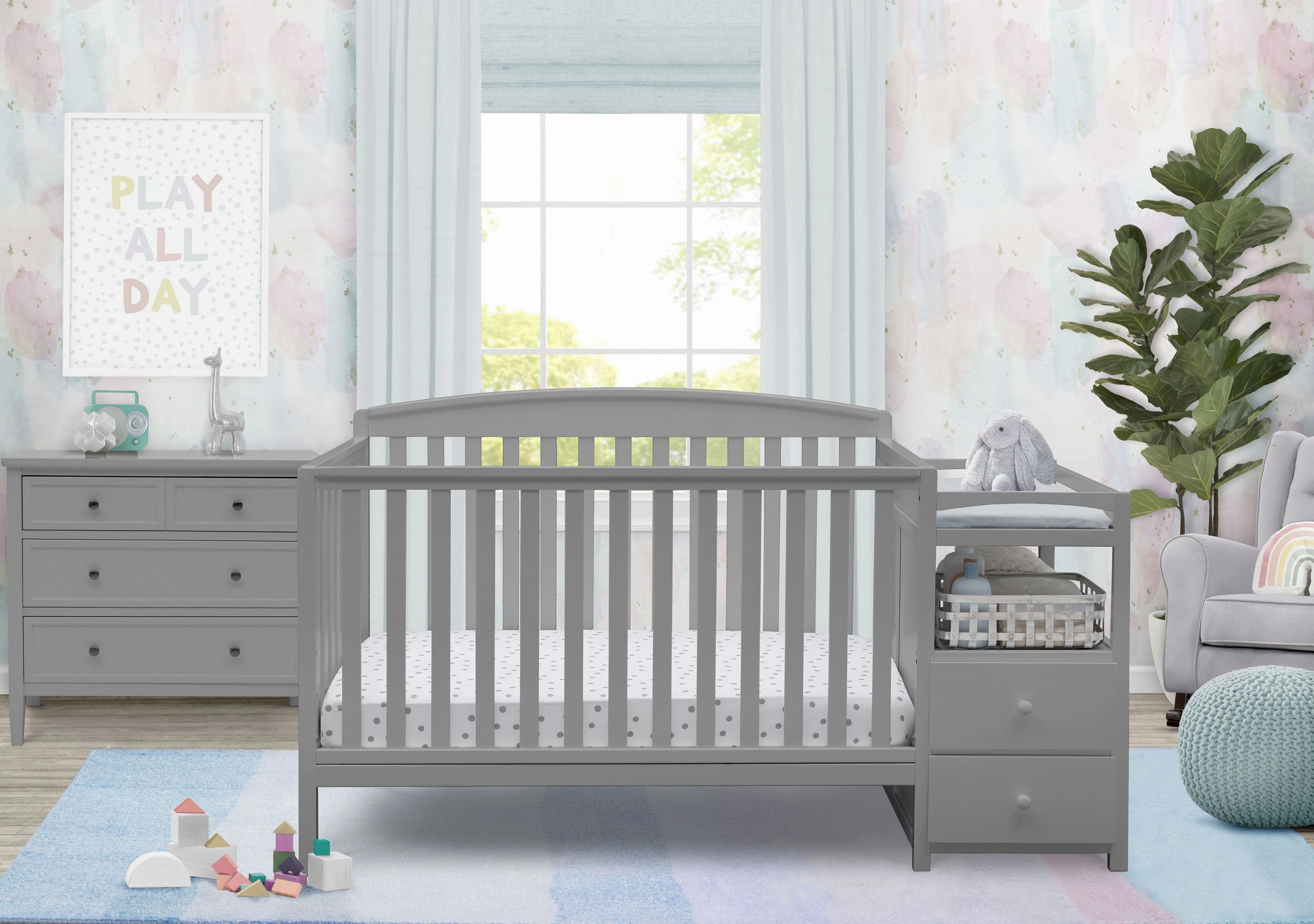 Royal Convertible Crib and Changer