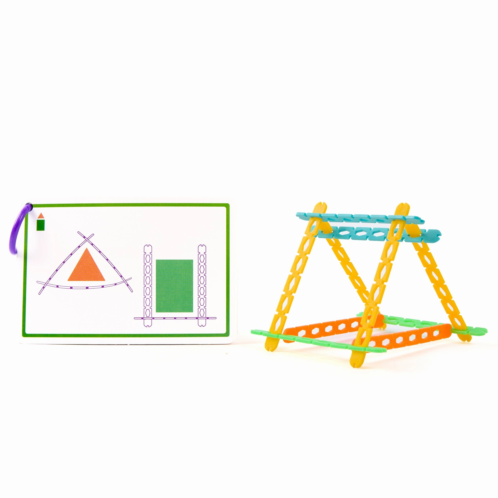 Roylco STEAM Structure Sticks - Colorful Building Kit for Creative Play