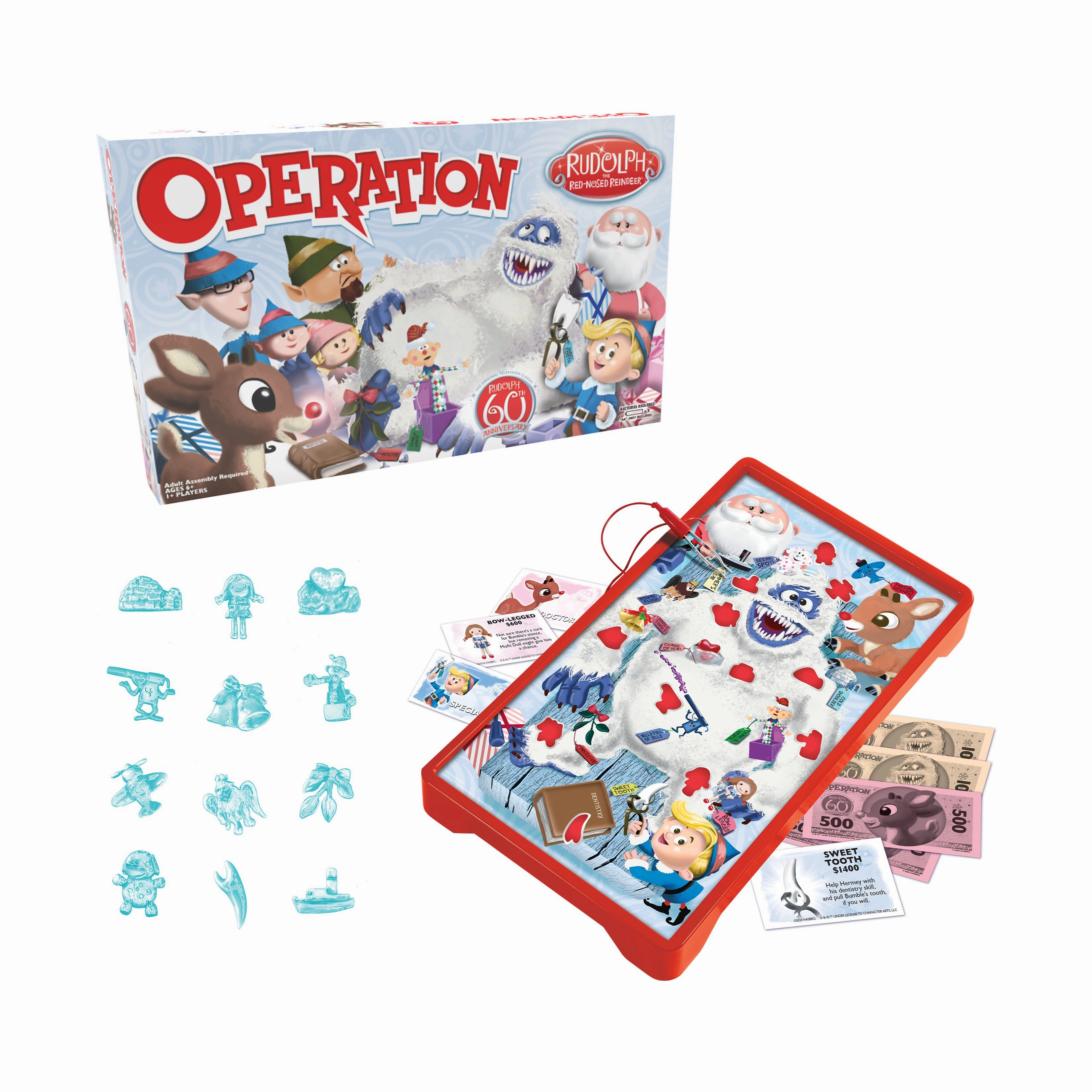 Rudolph the Red-Nosed Reindeer Operation 60th Anniversary Board Game