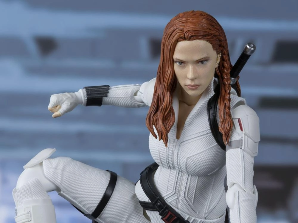 S.H. Figuarts Black Widow Movie Black Widow (White Snow Suit Ver.) Action Figure