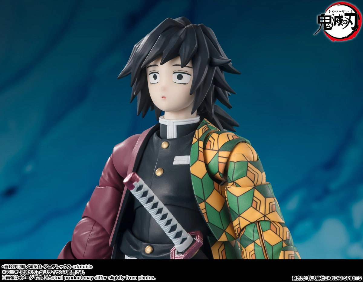S.H. Figuarts Demon Slayer: Kimetsu no Yaiba Giyu Tomioka Action Figure