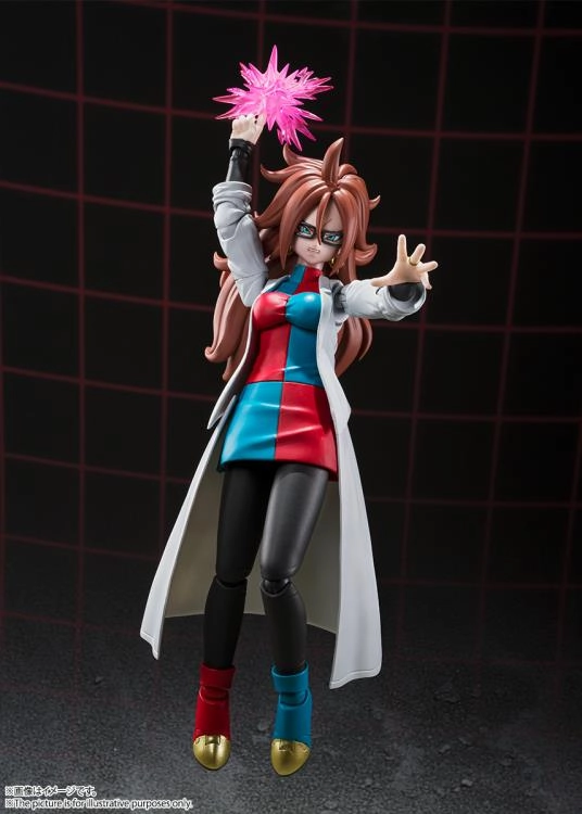 S.H. Figuarts Dragon Ball FighterZ Android 21 (Lab Coat) Exclusive Action Figure