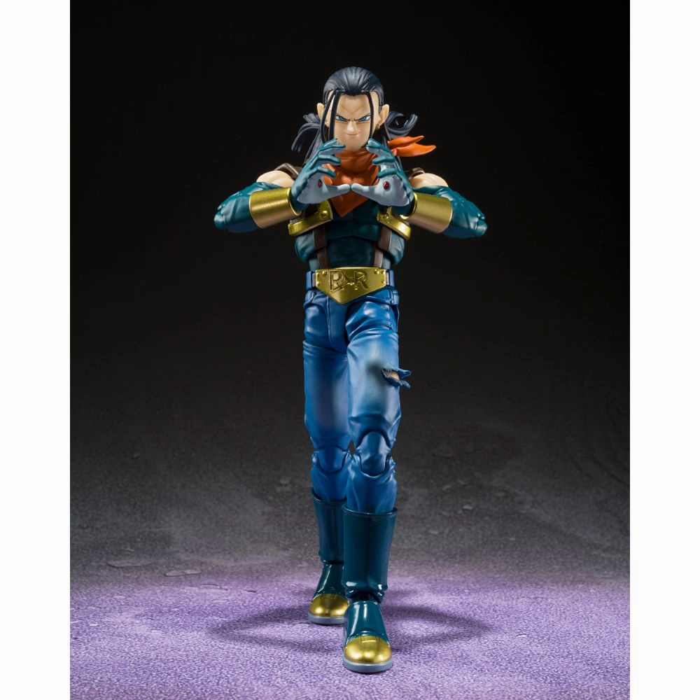S.H. Figuarts Dragon Ball GT Super Android 17 Exclusive Action Figure