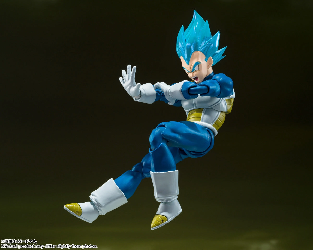 S.H. Figuarts Dragon Ball Super Saiyan God Super Saiyan Vegeta (Unwavering Saiyan Pride) Action Figure