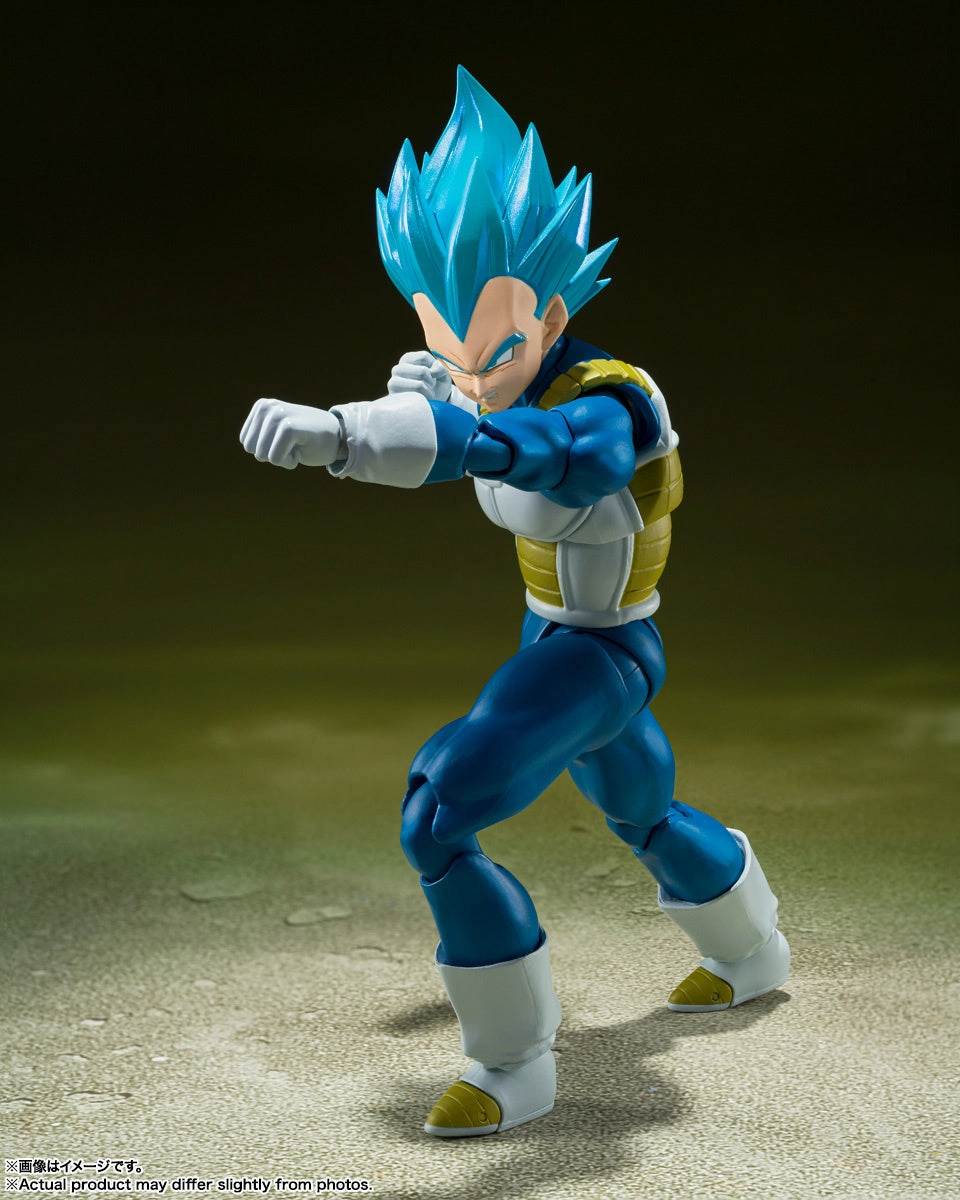 S.H. Figuarts Dragon Ball Super Saiyan God Super Saiyan Vegeta (Unwavering Saiyan Pride) Action Figure