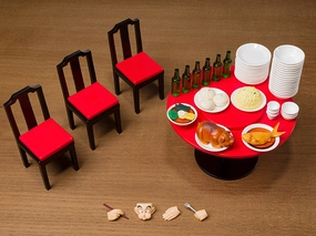 S.H. Figuarts Dragon Ball  Z Son Goku Eating (Harahachibunme) Scene Set