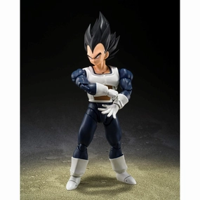 S.H. Figuarts Dragon Ball Z Vegeta (Older Style Battle Clothes) Action Figure Exclusive