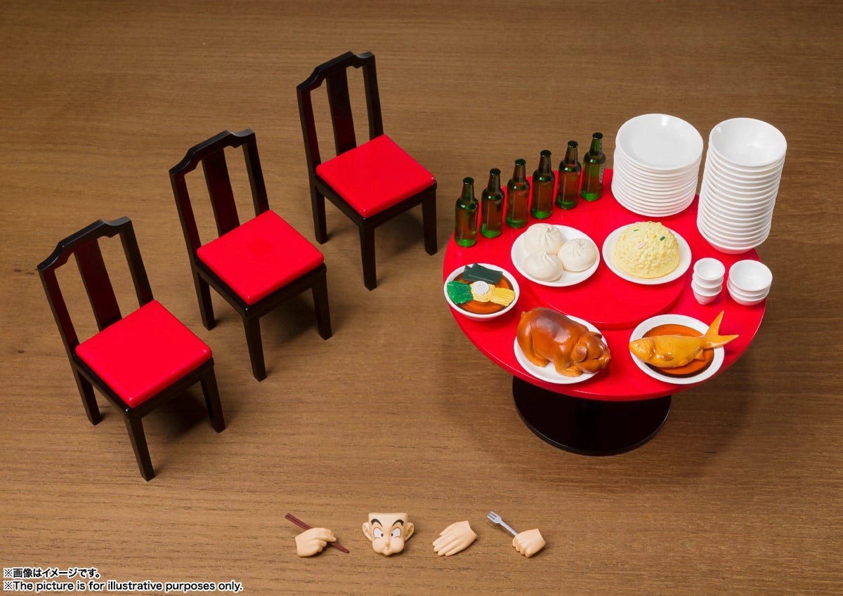 S.H. Figuarts DragonBall Z - Goku Hara Hachi Bun Me Eating Scene Set