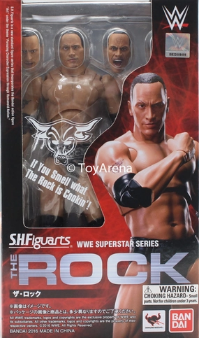 S.H. Figuarts Dwayne The Rock Johnson WWE Action Figure