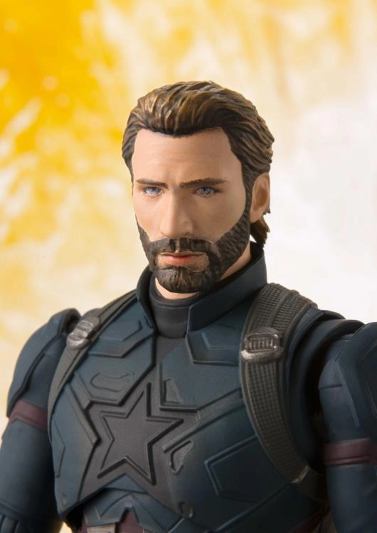 S.H. Figuarts Marvel Captain America Avengers Infinity Wars and Tamashii Explosion Effect
