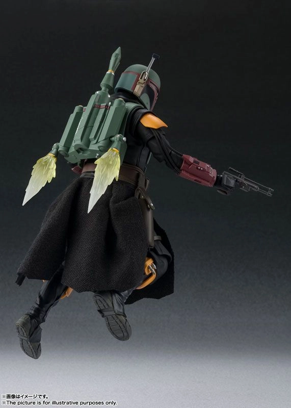S.H. Figuarts Star Wars The Mandalorian Boba Fett Action Figure