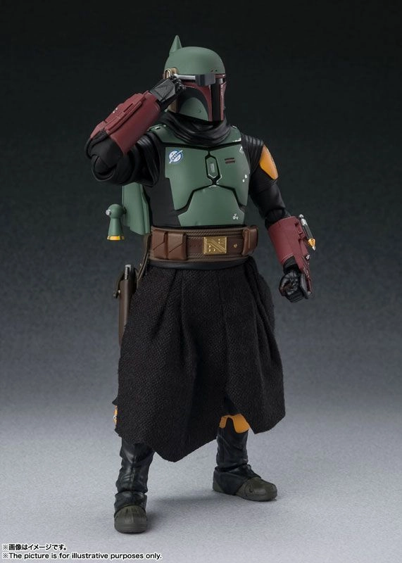 S.H. Figuarts Star Wars The Mandalorian Boba Fett Action Figure