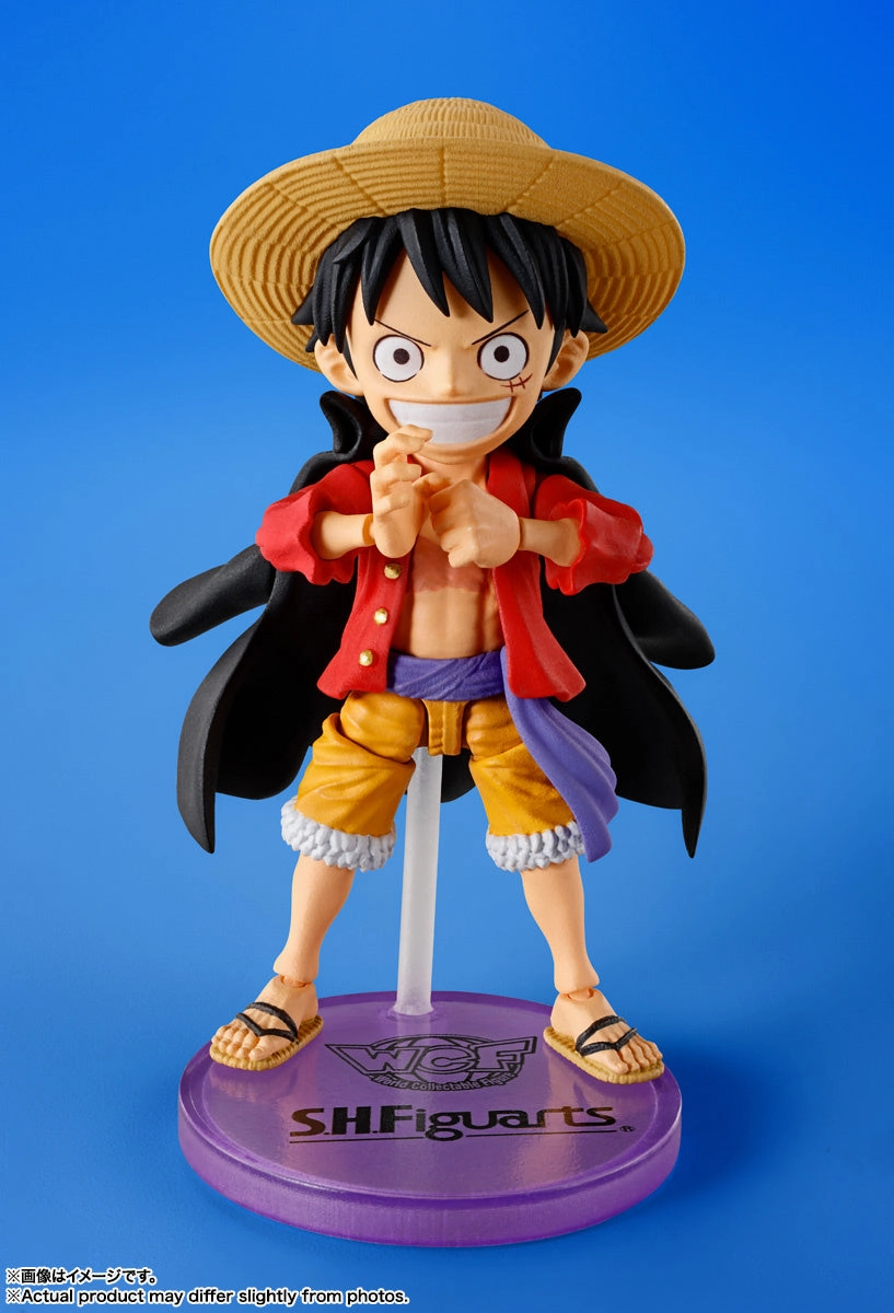 S.H. Figuarts X World Collectible Figure One Piece Monkey D. Luffy Action Figure